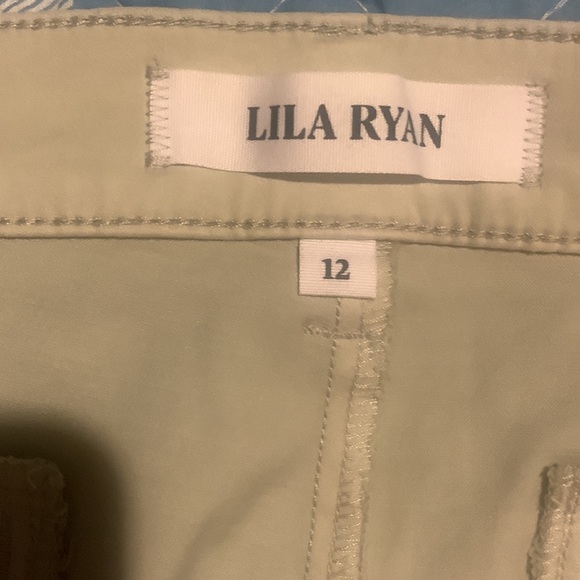 new LILA RYAN JENALYN BOOTCUT TROUSER GRAY VIOLET 12 - Picture 7 of 14